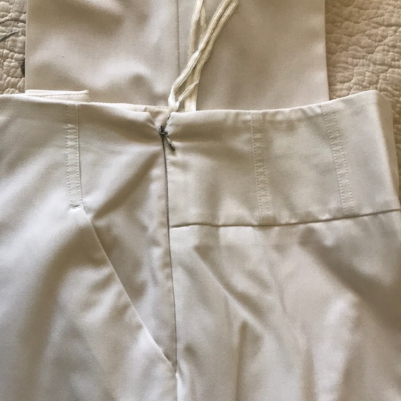 Fully lined white slacks - Picture 2 of 6